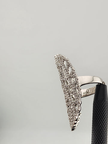 Radiant Beauty – 925 Sterling Silver Ring with Multi Cubic Zirconia Sparkle