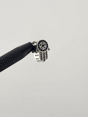 Protective Elegance – New Sterling Silver Hamsa Hand Charm
