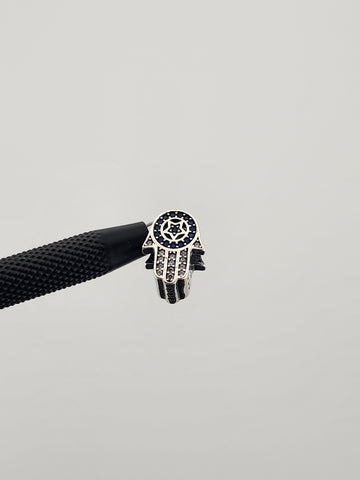 Protective Elegance – New Sterling Silver Hamsa Hand Charm