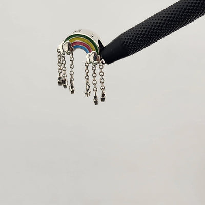 Brighten Your Day – 925 Silver Rainbow Charm