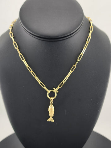 Perfect Gift – Brand New Fish Necklace for Ocean Lovers