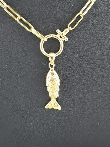 Perfect Gift – Brand New Fish Necklace for Ocean Lovers