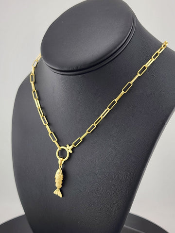 Perfect Gift – Brand New Fish Necklace for Ocean Lovers