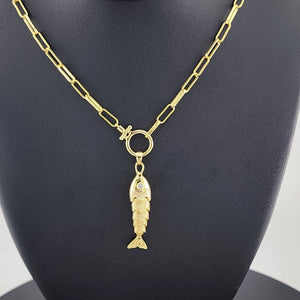 Perfect Gift – Brand New Fish Necklace for Ocean Lovers