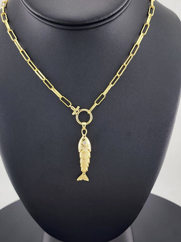 Perfect Gift – Brand New Fish Necklace for Ocean Lovers