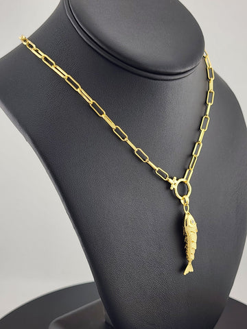 Perfect Gift – Brand New Fish Necklace for Ocean Lovers