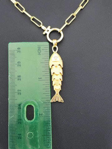 Perfect Gift – Brand New Fish Necklace for Ocean Lovers