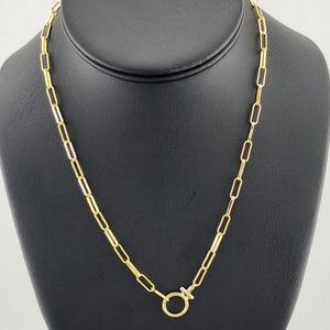 Trendy Everyday Necklace – New Paper Clip Link Design