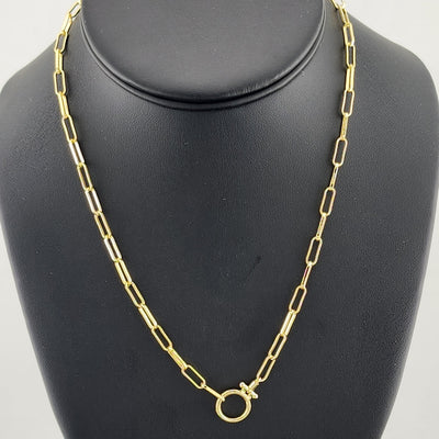 Trendy Everyday Necklace – New Paper Clip Link Design
