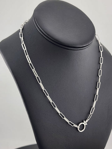 Trendy Everyday Necklace – New Paper Clip Link Design