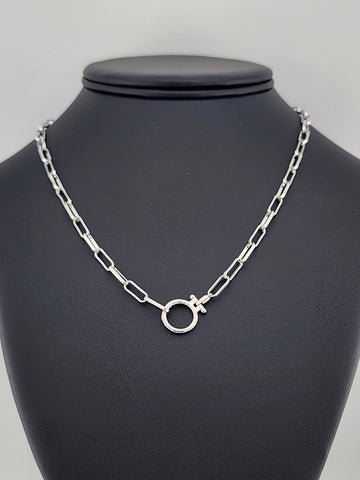 Trendy Everyday Necklace – New Paper Clip Link Design