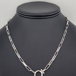 Trendy Everyday Necklace – New Paper Clip Link Design