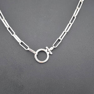 Trendy Everyday Necklace – New Paper Clip Link Design