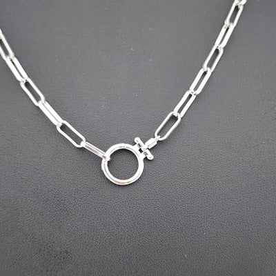 Trendy Everyday Necklace – New Paper Clip Link Design