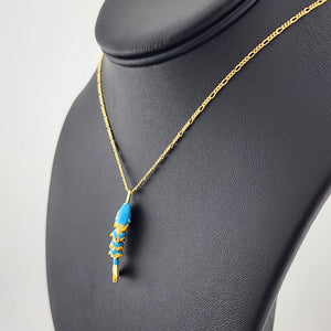 Catch of the Day: Blue Fish Necklace – Brand New