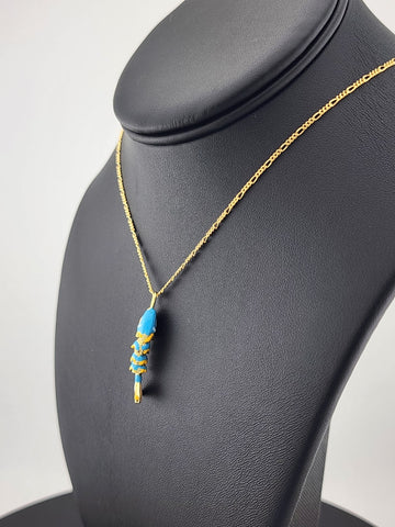 Catch of the Day: Blue Fish Necklace – Brand New