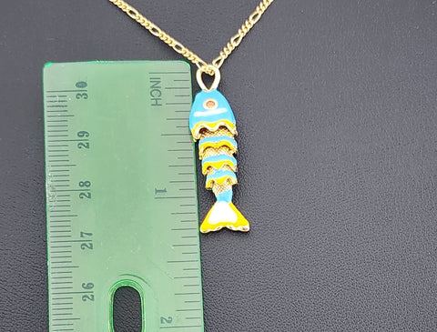 Catch of the Day: Blue Fish Necklace – Brand New
