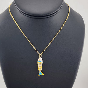 Catch of the Day: White Fish Necklace – Brand New