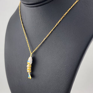 Catch of the Day: White Fish Necklace – Brand New
