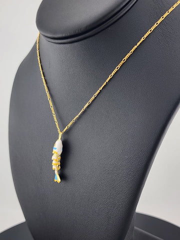 Catch of the Day: White Fish Necklace – Brand New