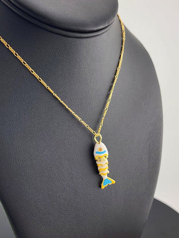 Catch of the Day: White Fish Necklace – Brand New