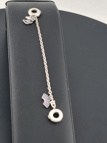 Magical Moments – Sterling Silver Unicorn & Rainbow Charm