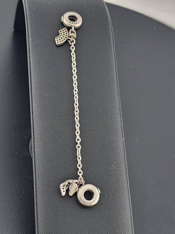 Magical Moments – Sterling Silver Unicorn & Rainbow Charm