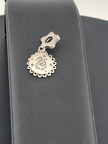 925 Sterling Silver Slytherin Charm – New with Tags