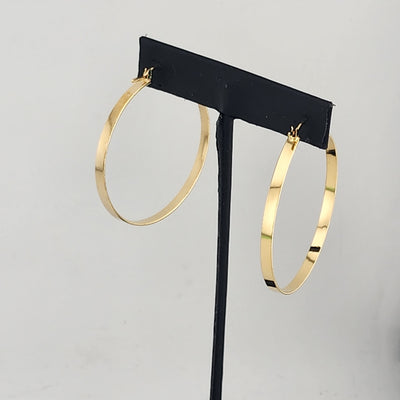 Minimalist 18K Gold-Filled Earrings – Sleek Modern Style