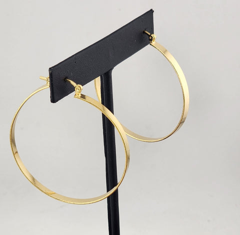 Minimalist 18K Gold-Filled Earrings – Sleek Modern Style