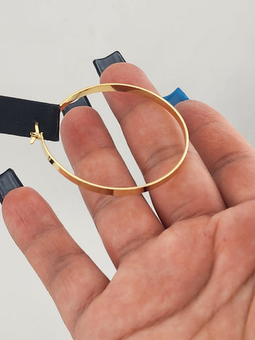 Minimalist 18K Gold-Filled Earrings – Sleek Modern Style