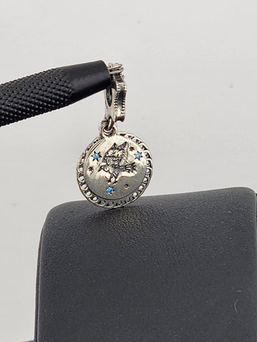 Ravenclaw Dangle Charm in Sterling Silver 925 – New