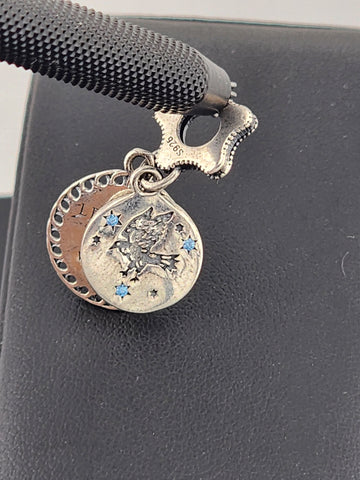 Ravenclaw Dangle Charm in Sterling Silver 925 – New