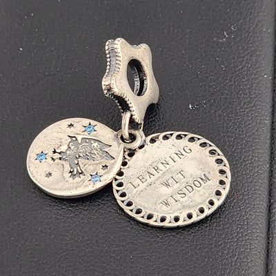 Ravenclaw Dangle Charm in Sterling Silver 925 – New