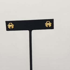 Brazilian Gold-Filled Crab Charm Earrings – 18K Shine