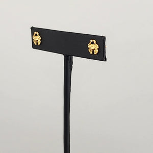 Brazilian Gold-Filled Crab Charm Earrings – 18K Shine