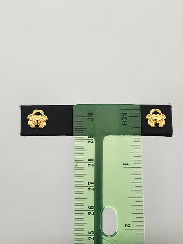 Brazilian Gold-Filled Crab Charm Earrings – 18K Shine