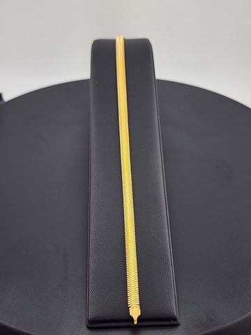 Elegant Brazilian 18k Gold Filled Anklet