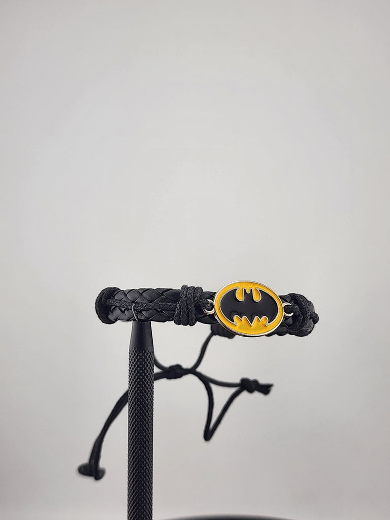 Batman Faux Leather Bracelet – Brand New, Stylish & Bold