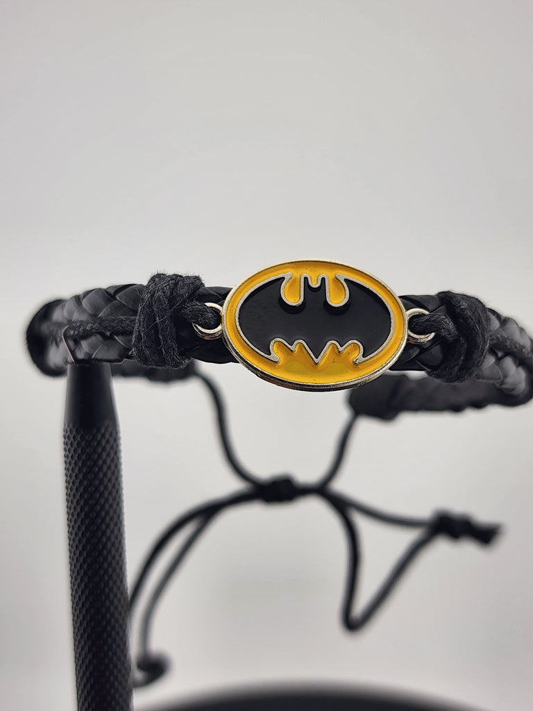 Batman Faux Leather Bracelet – Brand New, Stylish & Bold