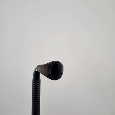 Minimalist Black Stainless Steel Ring (New)