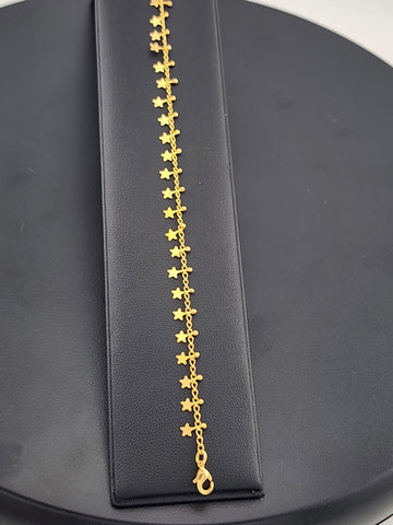 Celestial Multi-Star Anklet – Stylish Beach & Party Accessory