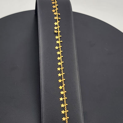 Celestial Multi-Star Anklet – Stylish Beach & Party Accessory