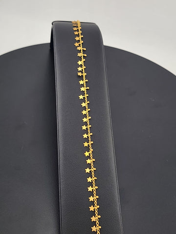 Celestial Multi-Star Anklet – Stylish Beach & Party Accessory