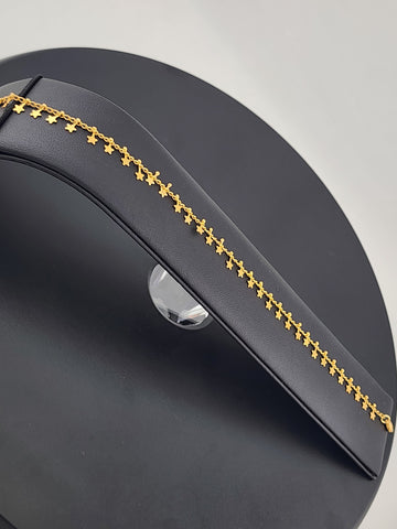 Celestial Multi-Star Anklet – Stylish Beach & Party Accessory