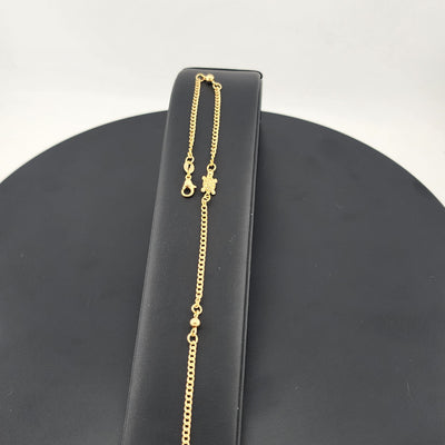 Elegant Gold Filled Turtle Anklet – Dainty Sea Life Foot Jewelry