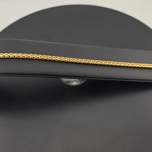 Brand New 18K Gold Filled Braided Chain Anklet