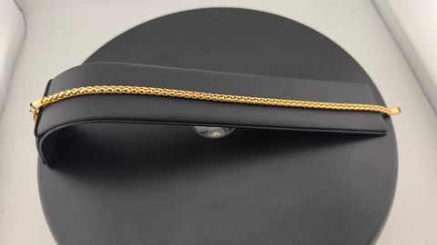 Brand New 18K Gold Filled Braided Chain Anklet