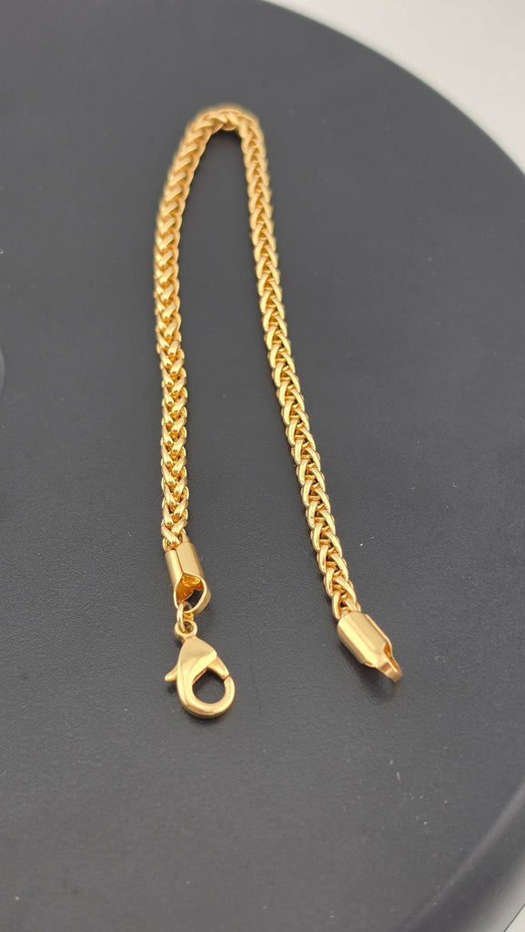 Brand New 18K Gold Filled Braided Chain Anklet