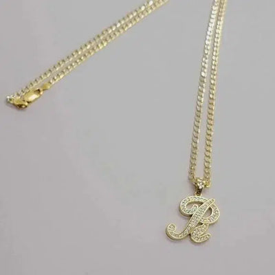 Brand New Sterling Silver 925 Letter R Necklace